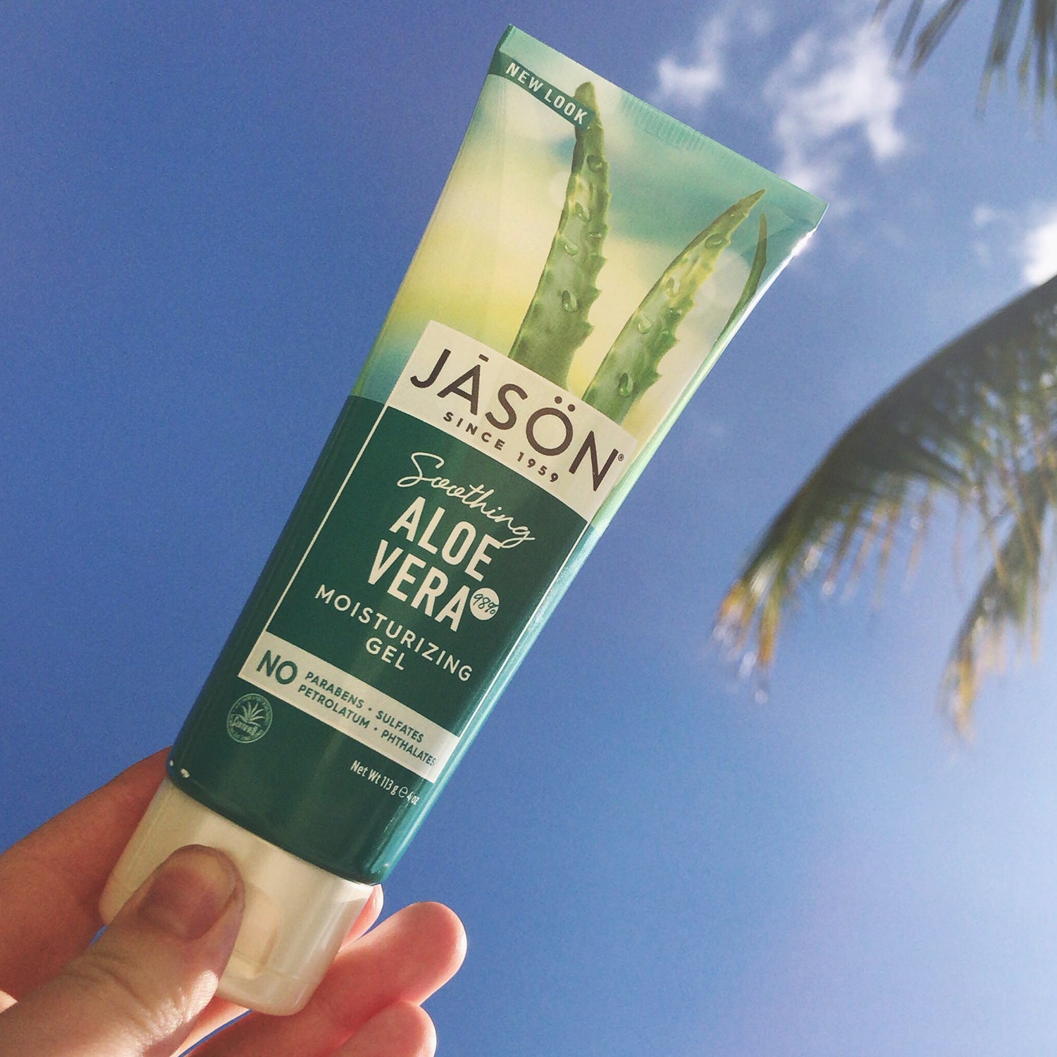 Soothing 98% Aloe Vera Moisturizing Gel - Jason